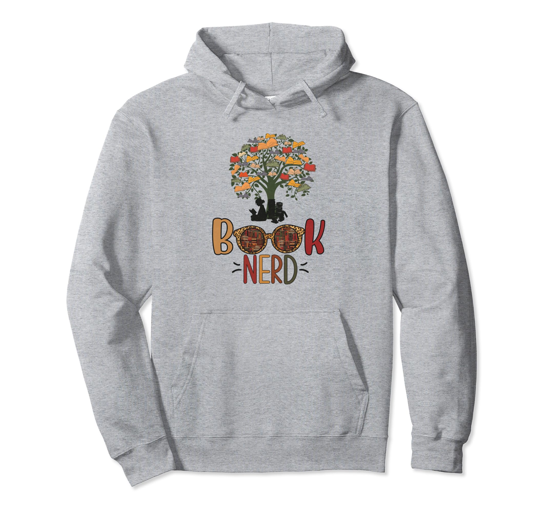 Book Nerd Who Loves Reading Book Lover Hoodie - Novelty Apparel Unisex - T-Shirt, Sweatshirt, Hoodie