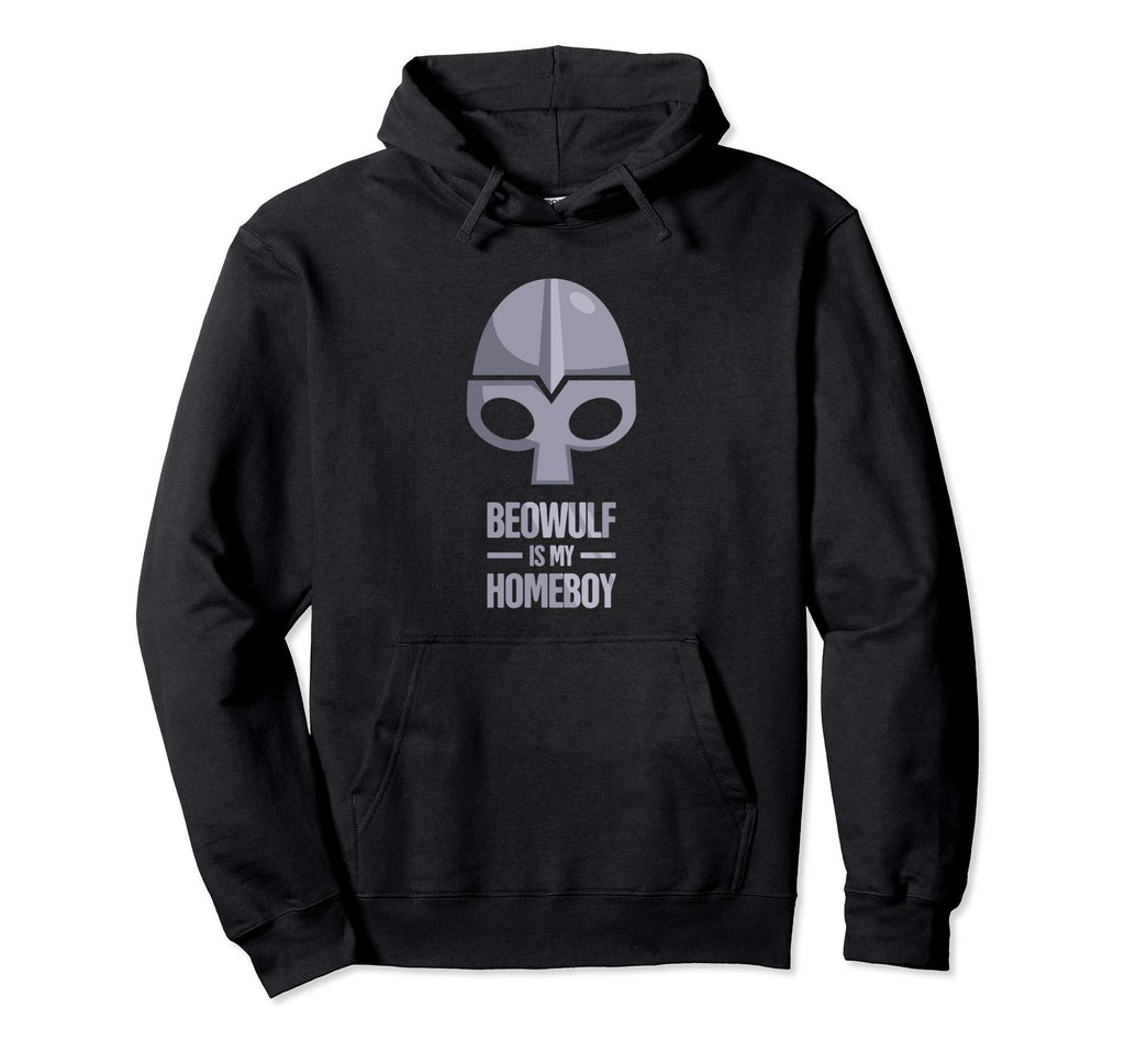 Helmet Saxon English Literature Beowulf Hoodie - Aesthetic Graphic Unisex - T-Shirt, Sweatshirt, Hoodie