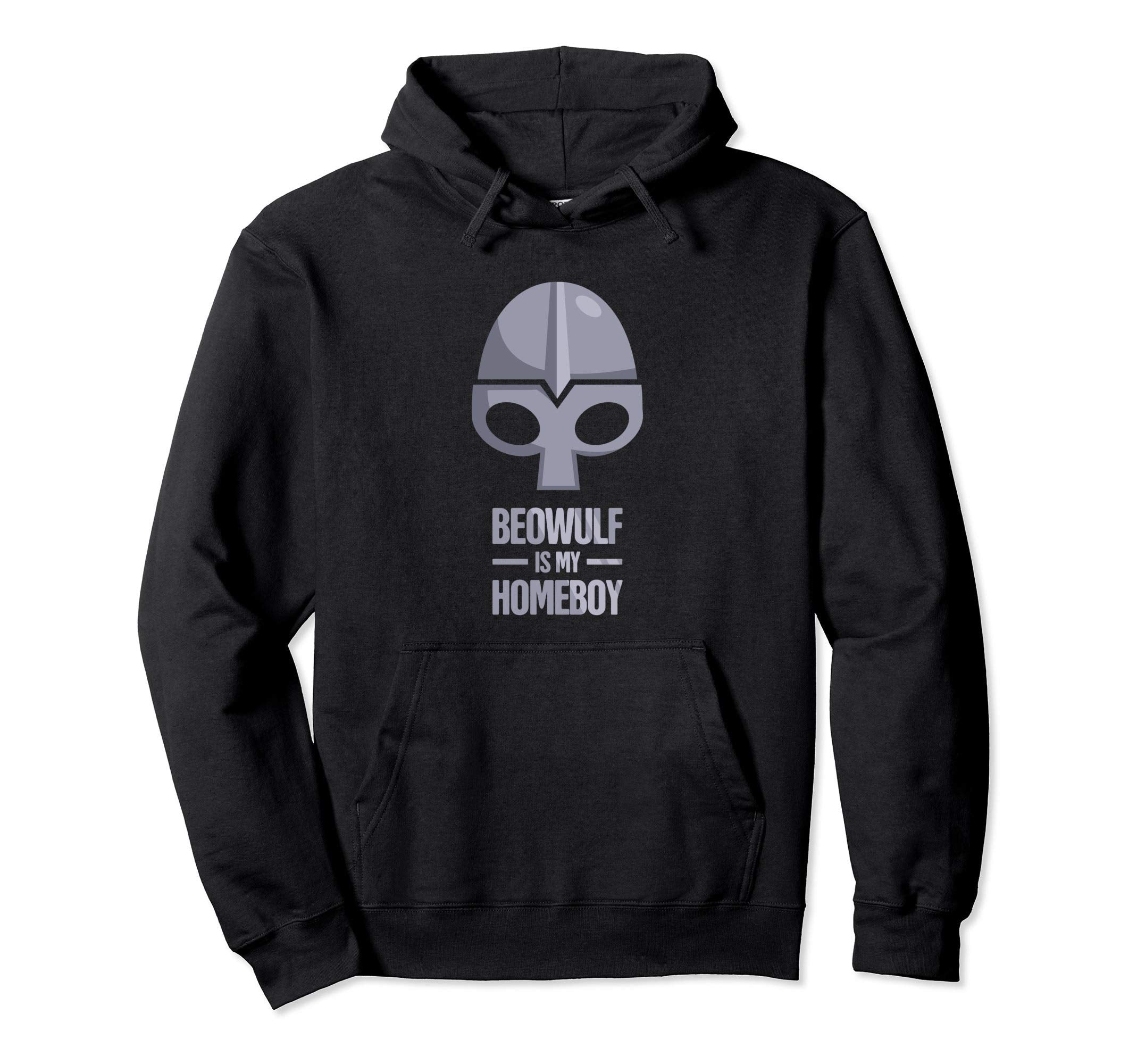 Helmet Saxon English Literature Beowulf Hoodie - Aesthetic Graphic Unisex - T-Shirt, Sweatshirt, Hoodie