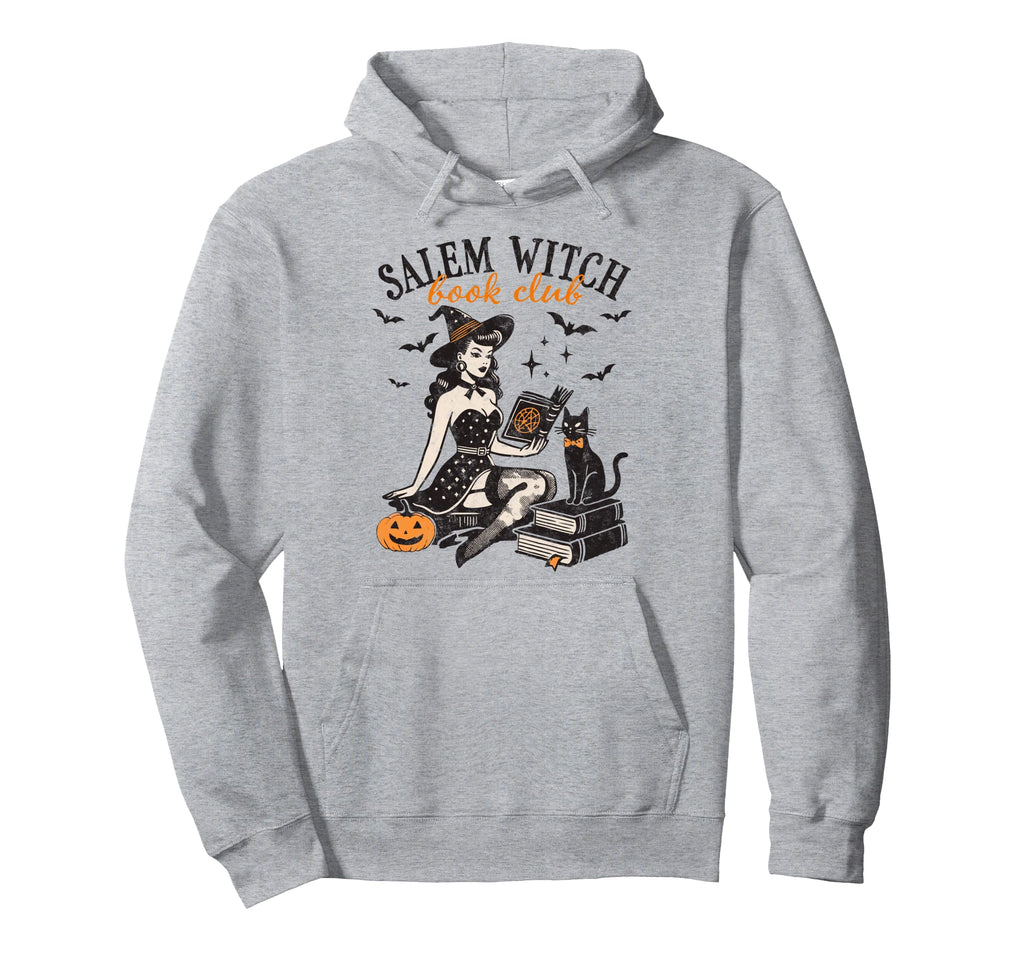 Sexy Salem Witch Book Club Halloween Hoodie - Streetwear Style Unisex - T-Shirt, Sweatshirt, Hoodie