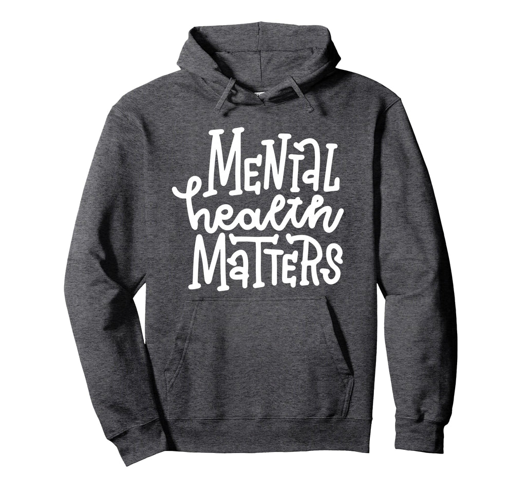 Mental Health Awareness Ribbon Items Hoodie - Minimalist Print for Adults - T-Shirt, Sweatshirt, Hoodie