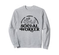 Social Worker Wildflowers Sweatshirt - Custom Art Print for Adults - T-Shirt, Sweatshirt, Hoodie