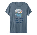 Overthinker Unicorn Brain T-Shirt - Aesthetic Graphic for Adults - T-Shirt, Sweatshirt, Hoodie