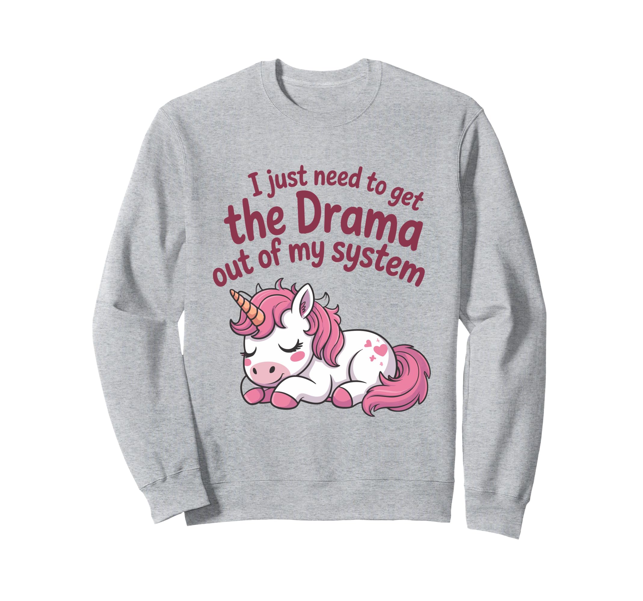 Funny Pastel Unicorn Self Care Sweatshirt - Unique Graphic Men Women - T-Shirt, Sweatshirt, Hoodie