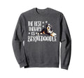 Best Therapy Bernedoodle Dog Sweatshirt - Fun Novelty Design for Adults - T-Shirt, Sweatshirt, Hoodie