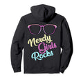 Nerdy Rocks Nerd Geek Science Study Hoodie - Casual Everyday Wear Unisex - T-Shirt, Sweatshirt, Hoodie