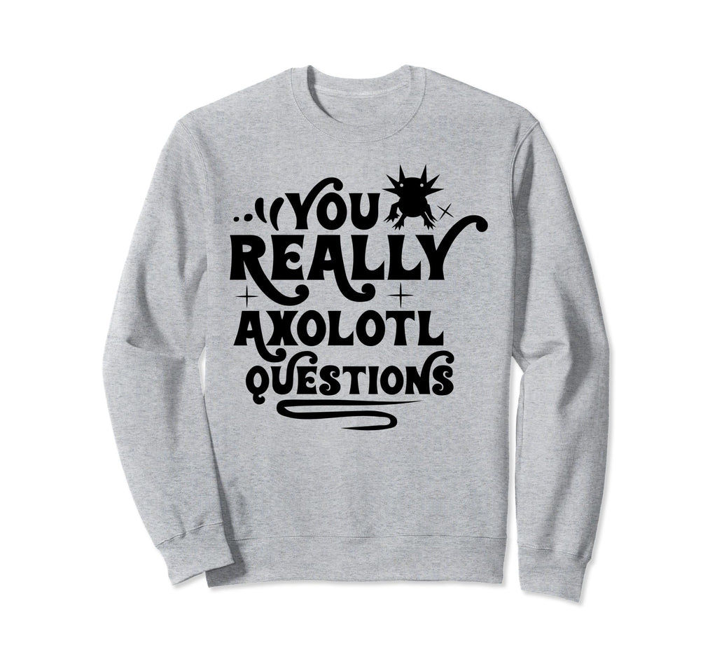 Axolotl Bookshelf Readsolotl Bookish Sweatshirt - Custom Art Print Unisex - T-Shirt, Sweatshirt, Hoodie