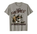 Funny Hold Partner Im Overstimulated Pirate T-Shirt - Graphic Print Unisex - T-Shirt, Sweatshirt, Hoodie