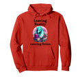 Leaving Reality Entering Fiction Book Hoodie - Custom Art Print Unisex - T-Shirt, Sweatshirt, Hoodie