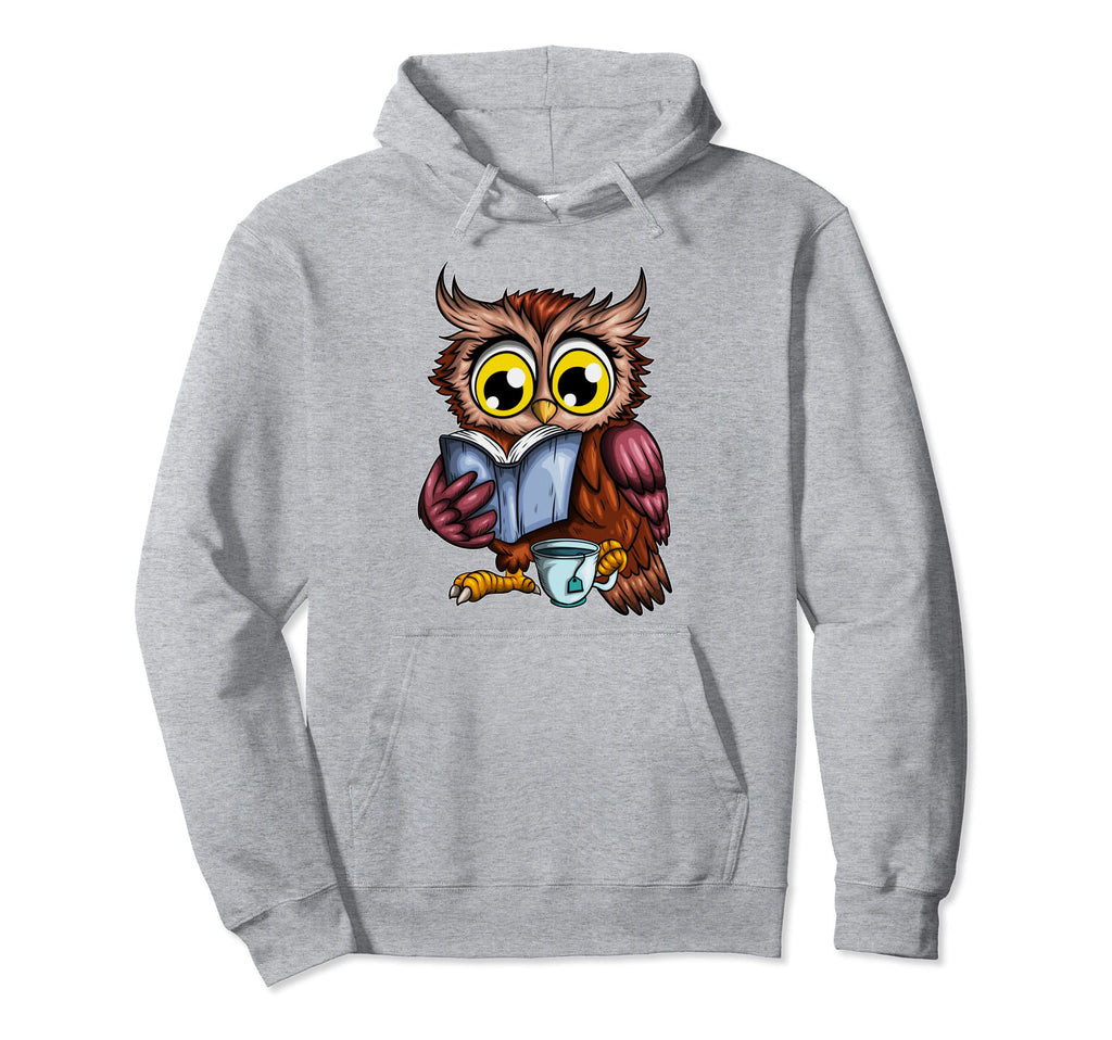 Owls Book Newspaper Crime Novel Hot Hoodie - Fun Novelty Design Men Women - T-Shirt, Sweatshirt, Hoodie