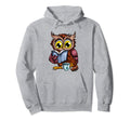 Owls Book Newspaper Crime Novel Hot Hoodie - Fun Novelty Design Men Women - T-Shirt, Sweatshirt, Hoodie