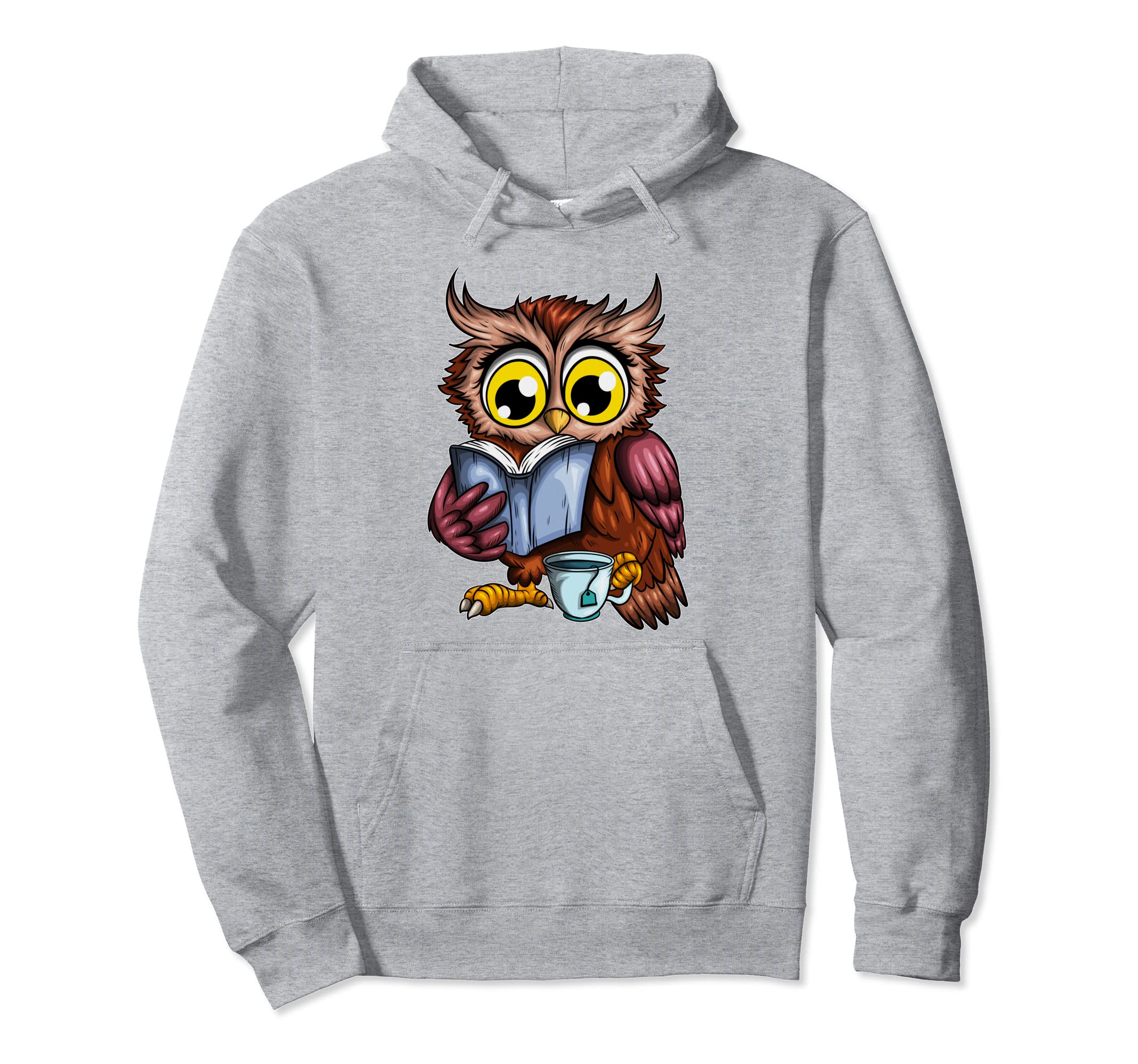 Owls Book Newspaper Crime Novel Hot Hoodie - Fun Novelty Design Men Women - T-Shirt, Sweatshirt, Hoodie