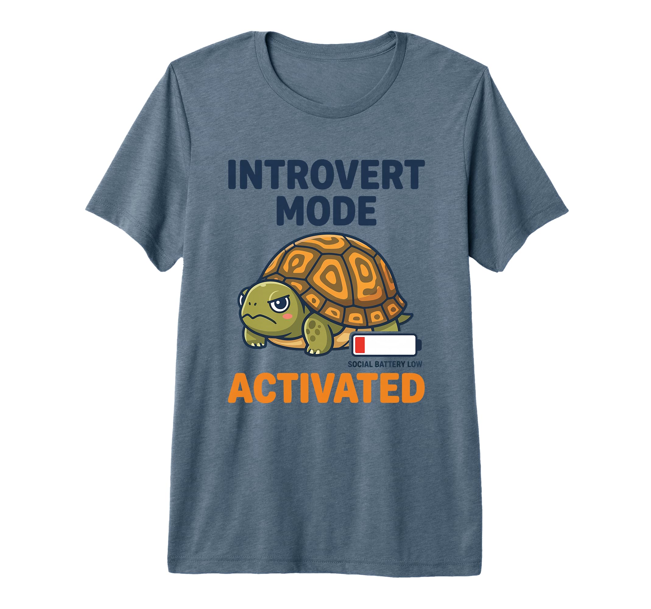 Introvert Mode Activated Low Social T-Shirt - Custom Art Print Unisex - T-Shirt, Sweatshirt, Hoodie