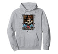 Just One More Chapter Cat Reading Books Hoodie - Graphic Print Men Women - T-Shirt, Sweatshirt, Hoodie