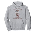 Hold Partner Im Overstimulated Goose Hoodie - Trendy Graphic for Adults - T-Shirt, Sweatshirt, Hoodie