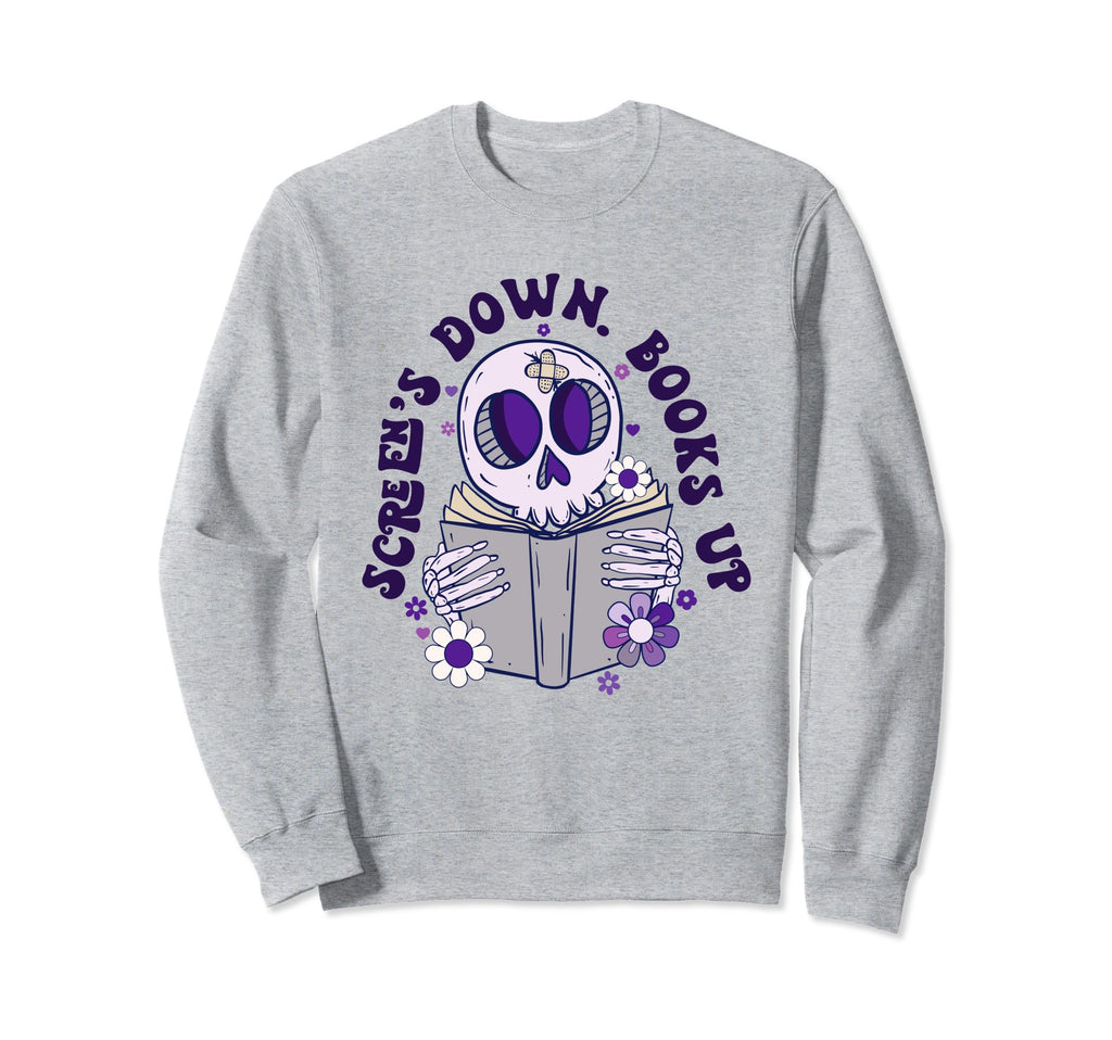 Librarian Bookish Library Book Sweatshirt - Aesthetic Graphic Men Women - T-Shirt, Sweatshirt, Hoodie
