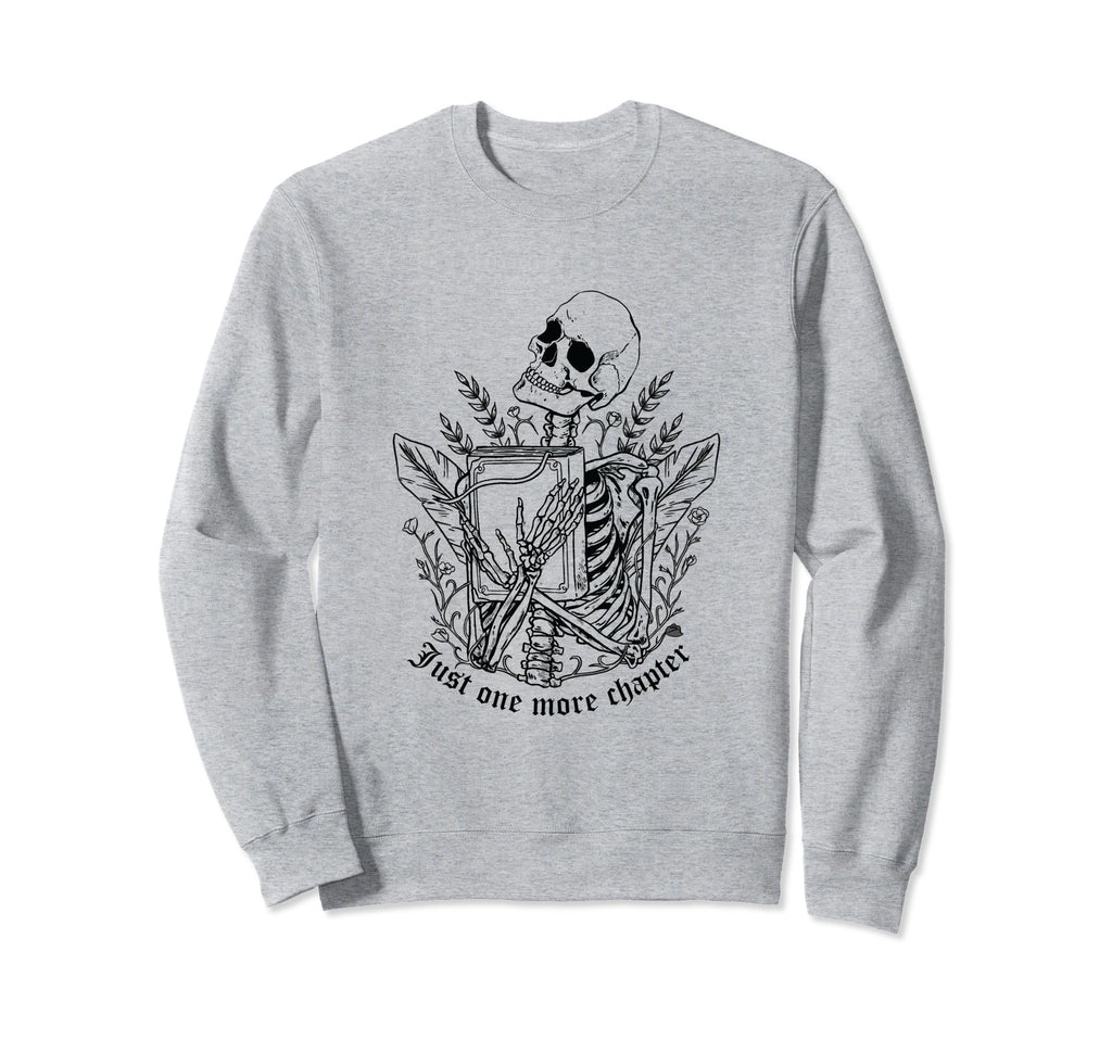 Reading Book Lover One More Sweatshirt - Fun Novelty Design Men Women - T-Shirt, Sweatshirt, Hoodie