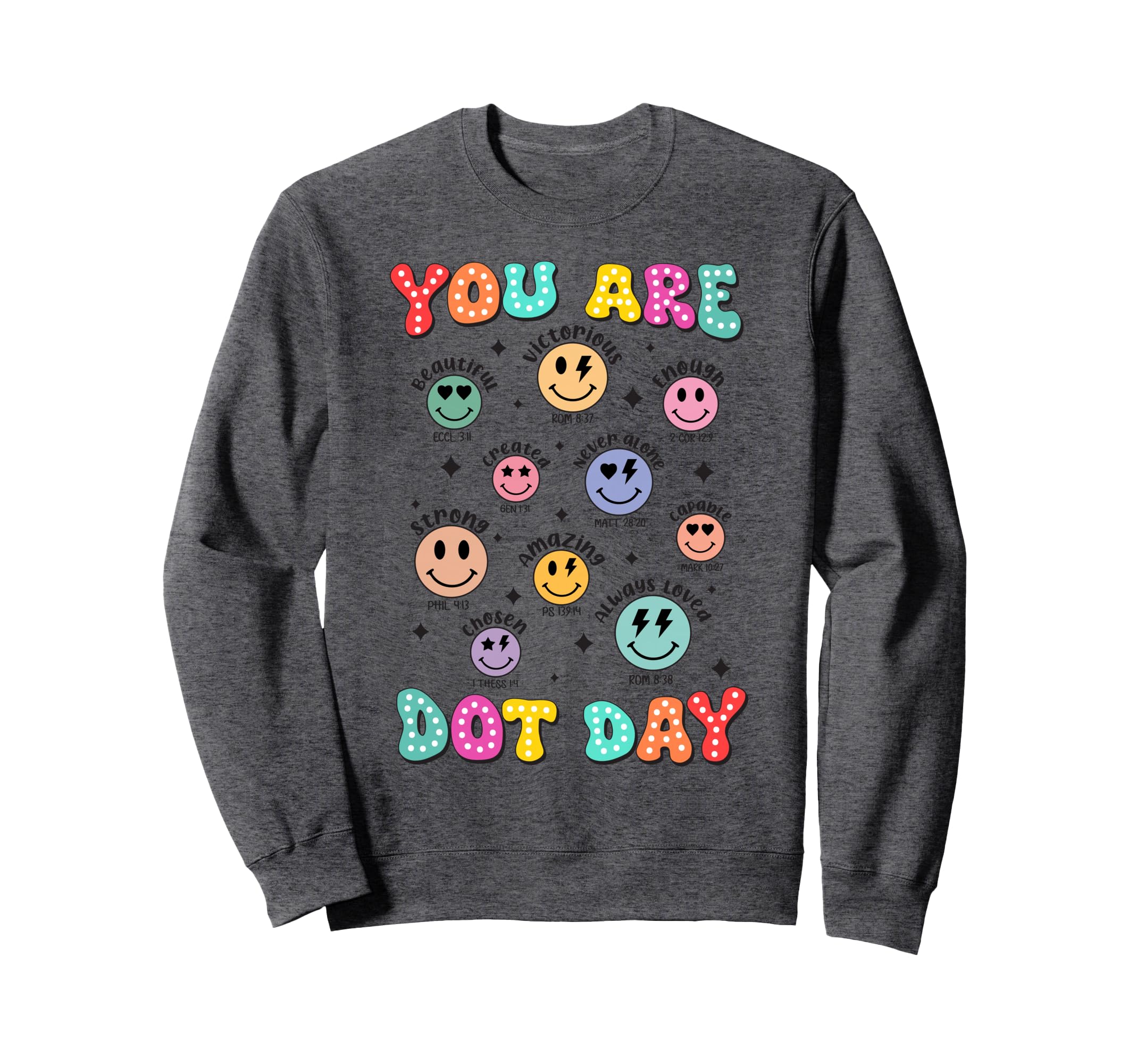 You Are Enough Christian Bible Sweatshirt - Fun Novelty Design for Adults - T-Shirt, Sweatshirt, Hoodie