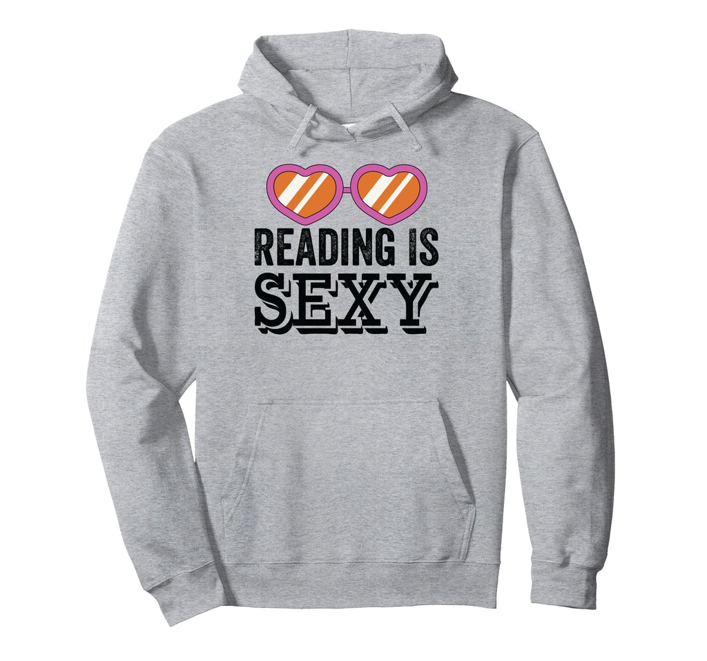 Reading Is Sexy Funny Book Lover Hoodie - Custom Art Print for Adults - T-Shirt, Sweatshirt, Hoodie