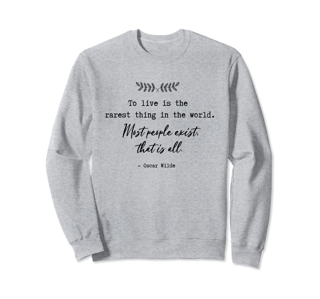 Poet Literary Literature Bookish Dark Sweatshirt - Unique Graphic Unisex - T-Shirt, Sweatshirt, Hoodie