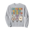 Nothing Beats Reading Rock Paper Sweatshirt - Trendy Graphic for Adults - T-Shirt, Sweatshirt, Hoodie