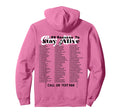 List 99 Reasons To Stay Alive Mental Hoodie - Unique Graphic Men Women - T-Shirt, Sweatshirt, Hoodie