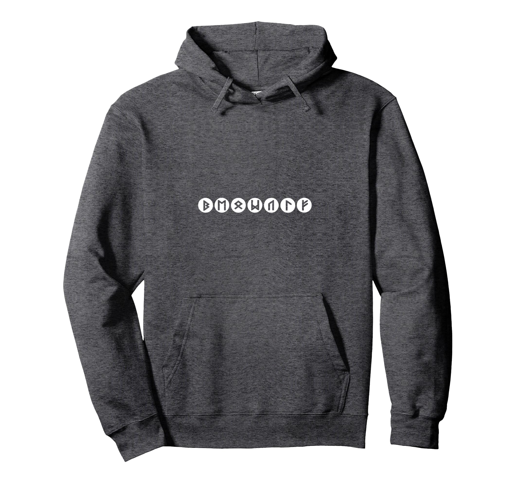 Runes Saxon English Literature Beowulf Hoodie - Minimalist Print Men Women - T-Shirt, Sweatshirt, Hoodie