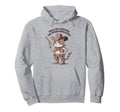Hold Partner Im Overstimulated Cowboy Hoodie - Minimalist Print for Adults - T-Shirt, Sweatshirt, Hoodie