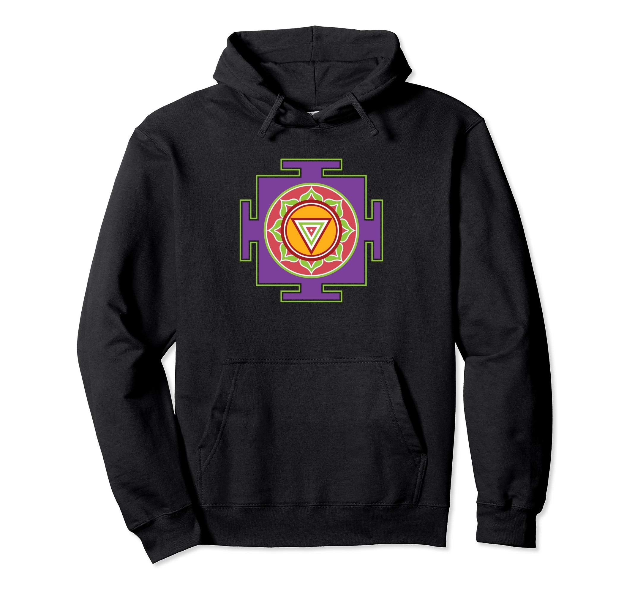 Goddess Kali Yantra Hindu Symbol Hoodie - Minimalist Print Men Women - T-Shirt, Sweatshirt, Hoodie