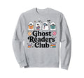 Ghost Reading Books Librarian Sweatshirt - Custom Art Print Unisex - T-Shirt, Sweatshirt, Hoodie
