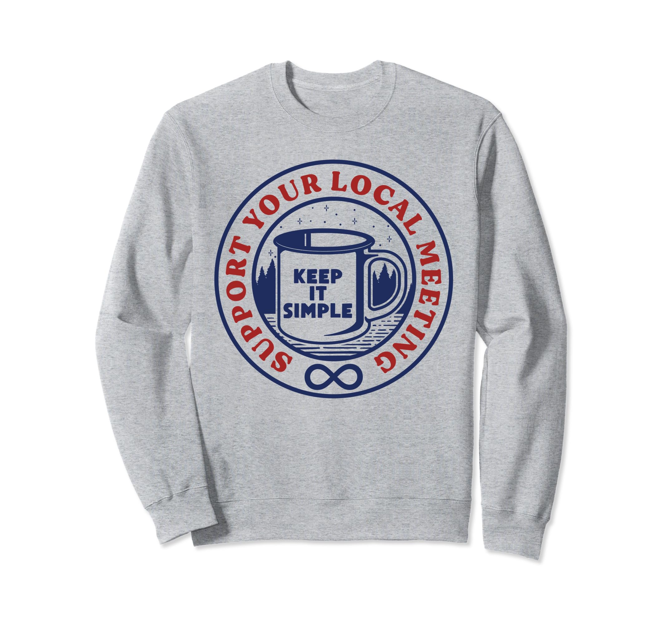 12 Step Meeting Aa Na Recovery Sober Sweatshirt - Novelty Apparel Unisex - T-Shirt, Sweatshirt, Hoodie