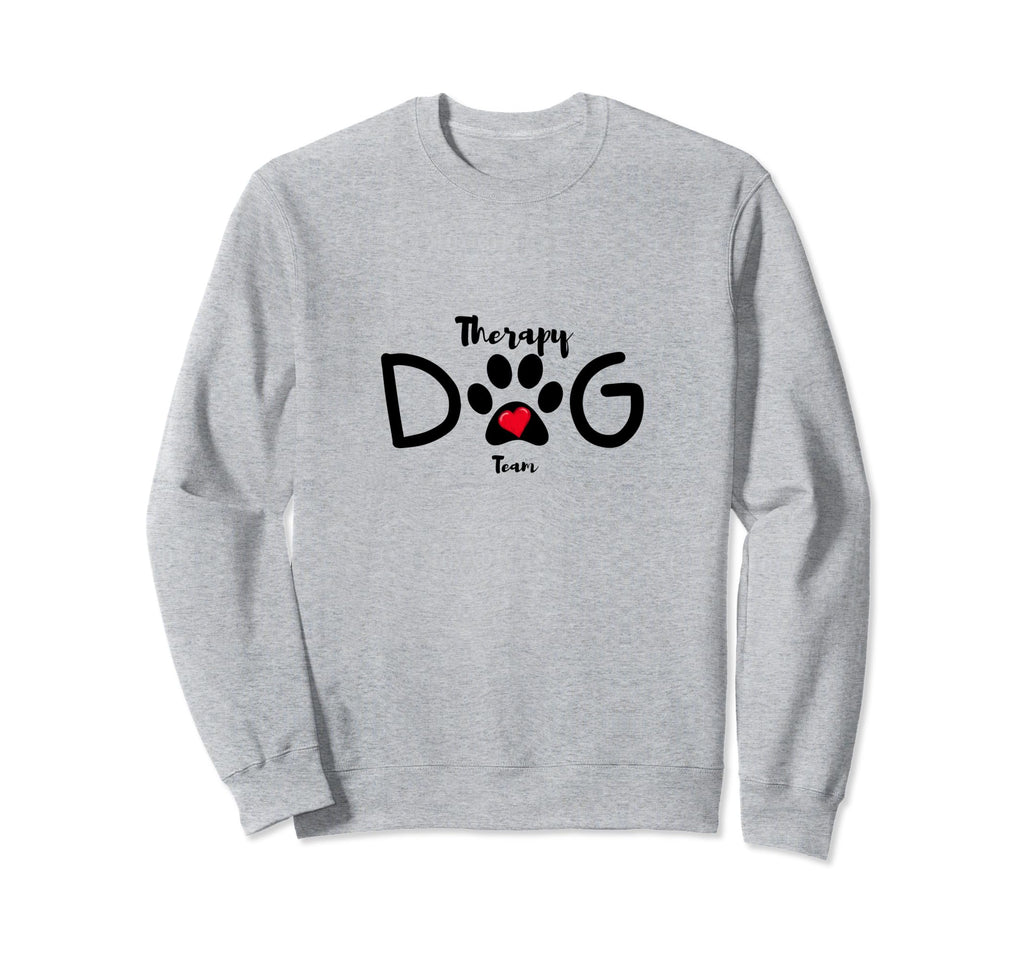 Therapy Dog Team Sweatshirt - Minimalist Print for Adults - T-Shirt, Sweatshirt, Hoodie