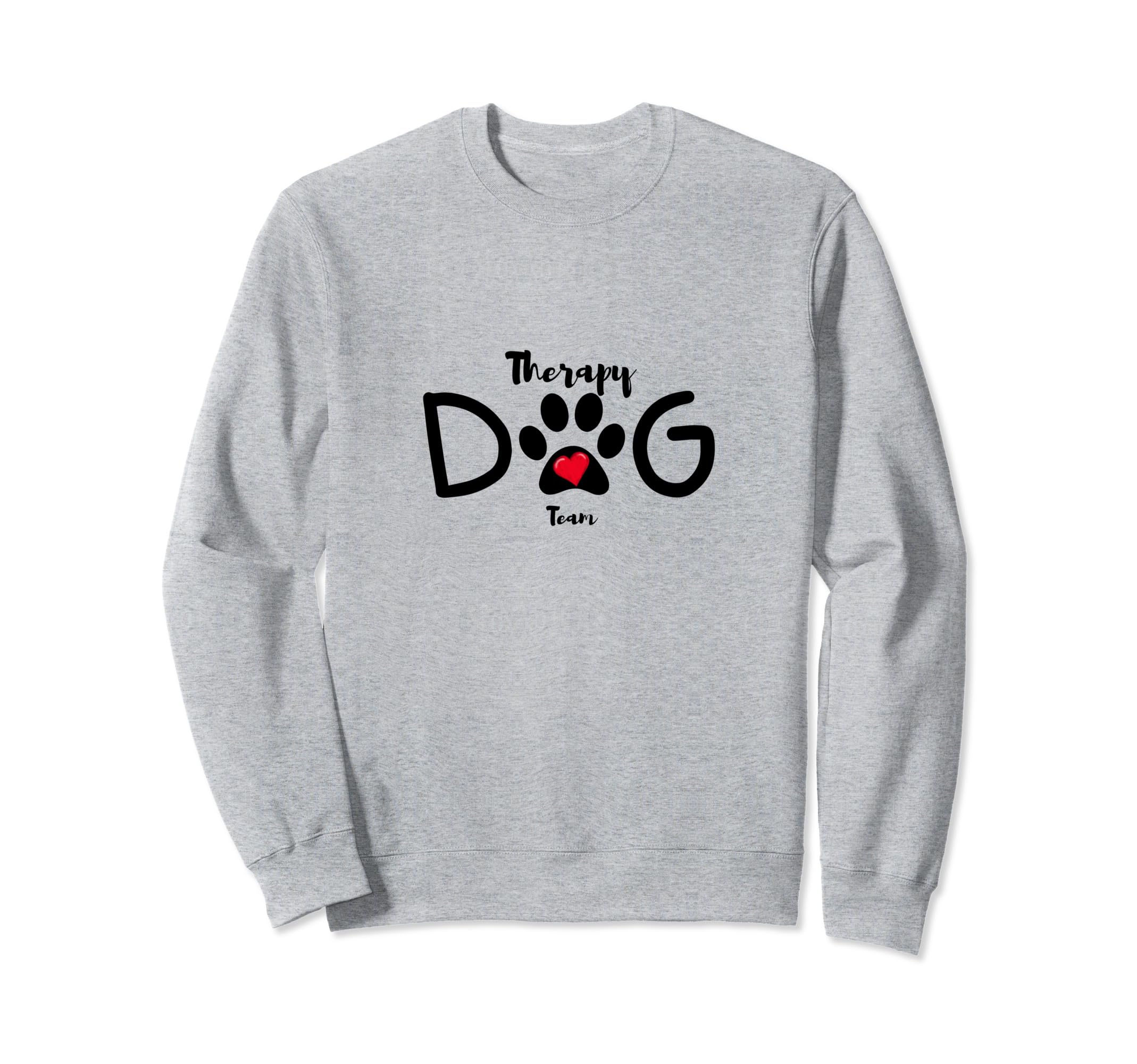 Therapy Dog Team Sweatshirt - Minimalist Print for Adults - T-Shirt, Sweatshirt, Hoodie