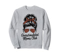 Overstimulated Moms Club Mothers Sweatshirt - Minimalist Print for Adults - T-Shirt, Sweatshirt, Hoodie
