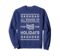 All Booked Up Holidays Book Sweatshirt - Casual Everyday Wear for Adults - T-Shirt, Sweatshirt, Hoodie
