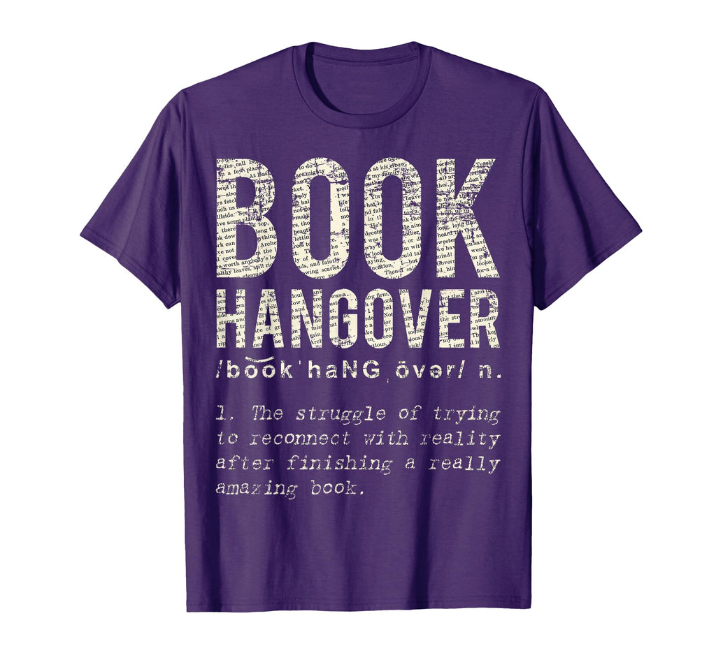 Book Hangover Book Lovers Book Worm T T-Shirt - Streetwear Style Unisex - T-Shirt, Sweatshirt, Hoodie