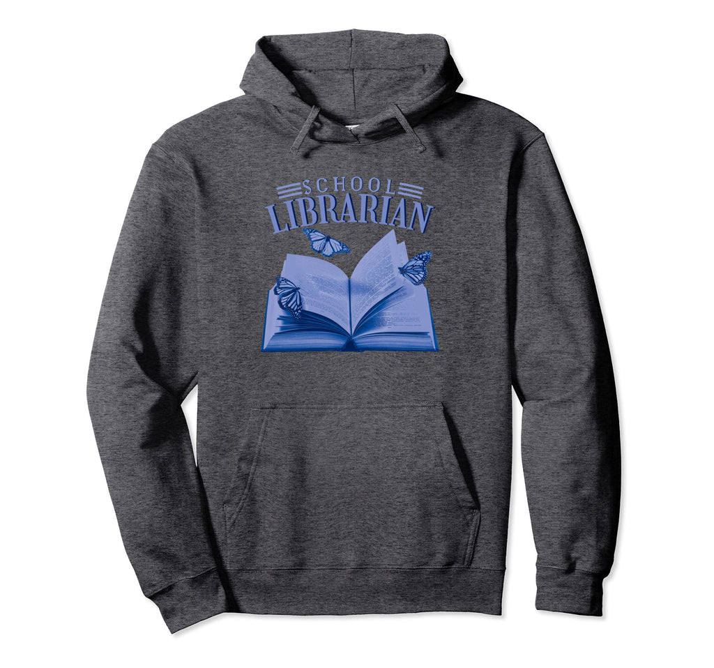 School Librarian Book Lover Reading Hoodie - Trendy Graphic for Adults - T-Shirt, Sweatshirt, Hoodie