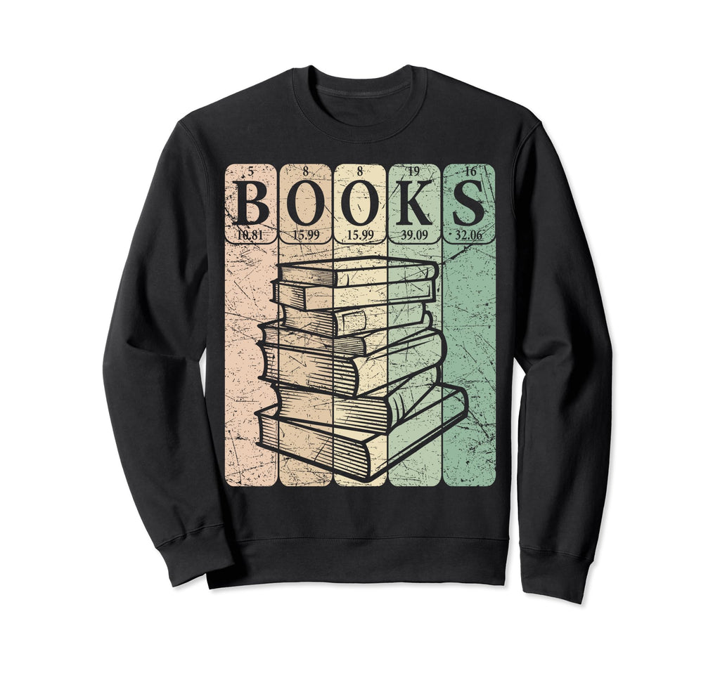 Book Reader Periodic Table Sweatshirt - Casual Everyday Wear Men Women - T-Shirt, Sweatshirt, Hoodie