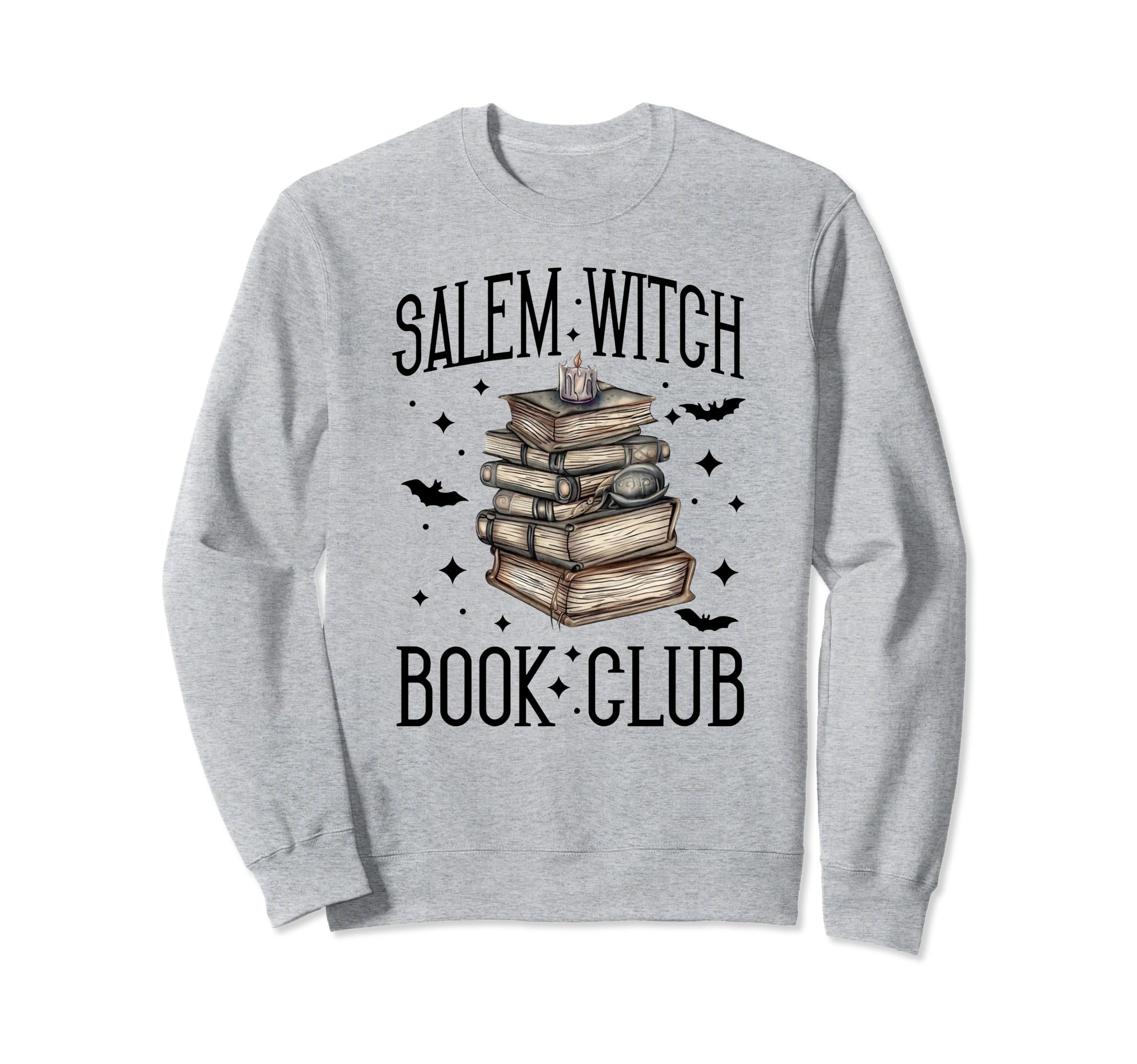Salem Witch Book Club Funny Witch Sweatshirt - Custom Art Print for Adults - T-Shirt, Sweatshirt, Hoodie