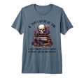 Dark Romance I Put Down My Book Lover T-Shirt - Custom Art Print Unisex - T-Shirt, Sweatshirt, Hoodie