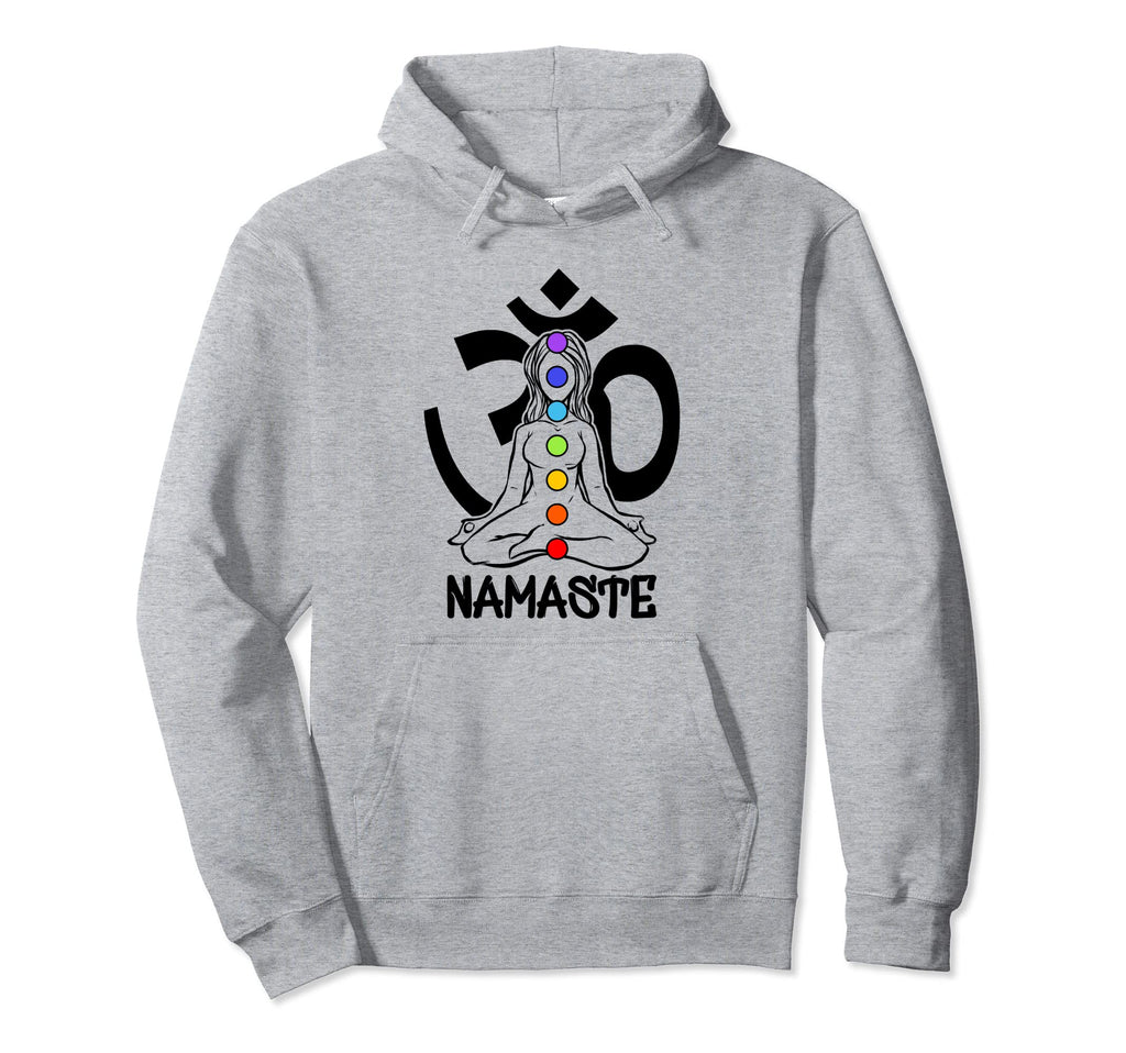 Chakra Chakras Aligned Meditation Hoodie - Graphic Print for Adults - T-Shirt, Sweatshirt, Hoodie