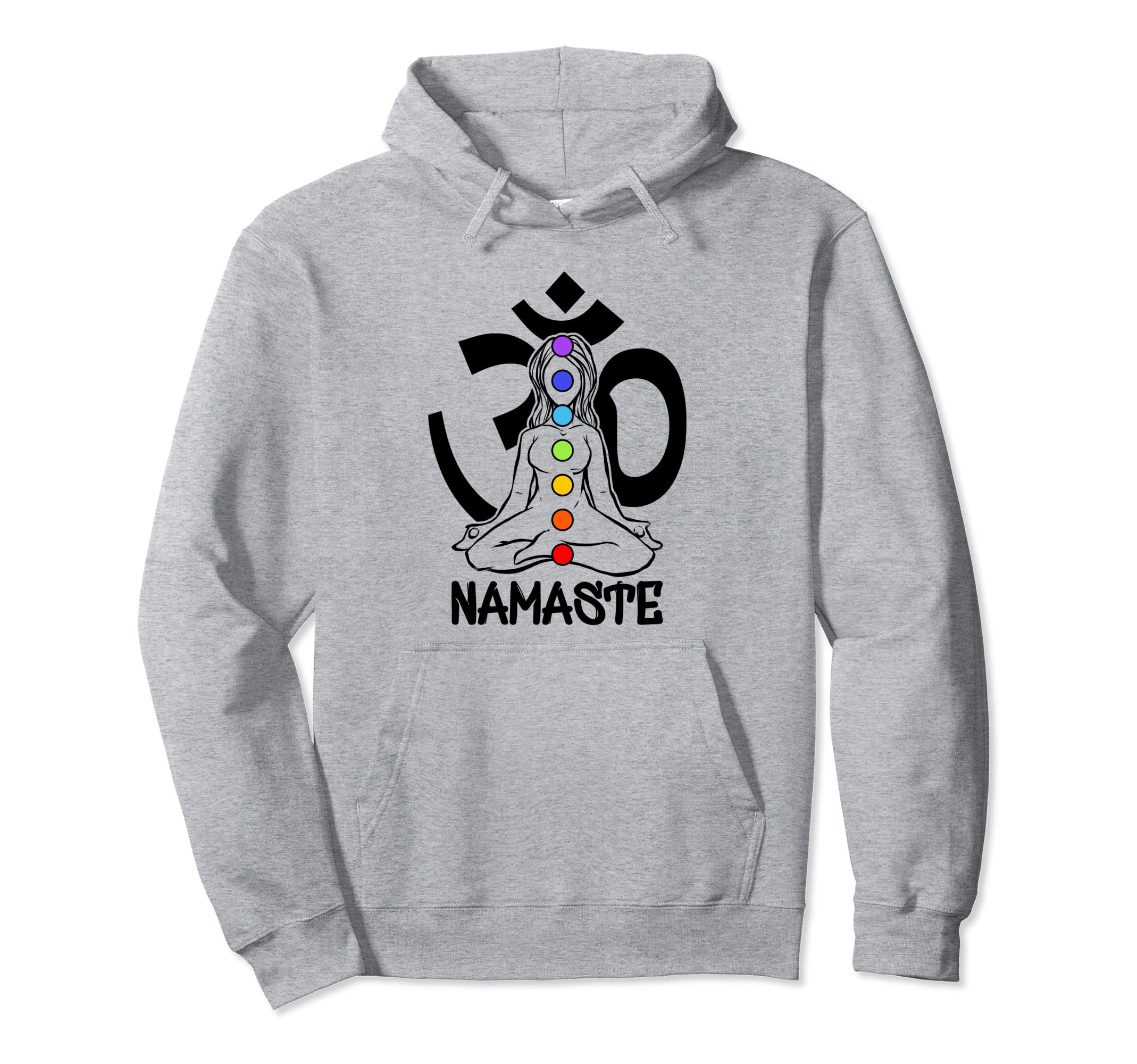 Chakra Chakras Aligned Meditation Hoodie - Graphic Print for Adults - T-Shirt, Sweatshirt, Hoodie