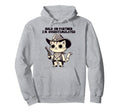 Hold Partner Im Overstimulated Western Hoodie - Novelty Apparel for Adults - T-Shirt, Sweatshirt, Hoodie