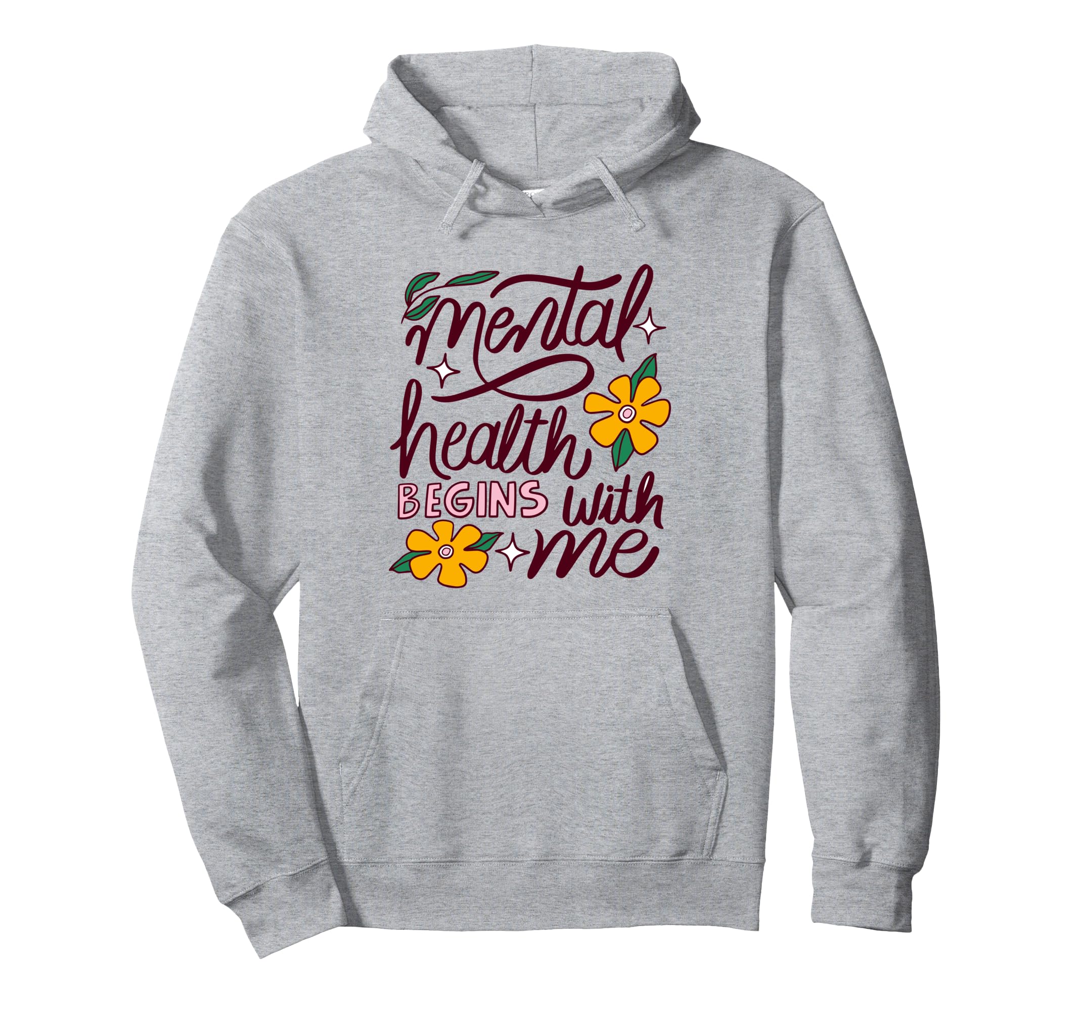 Mental Health Matters We Wear Green Hoodie - Custom Art Print for Adults - T-Shirt, Sweatshirt, Hoodie