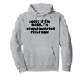 Sorry If Im Mean Im Overstimulated Hoodie - Trendy Graphic for Adults - T-Shirt, Sweatshirt, Hoodie