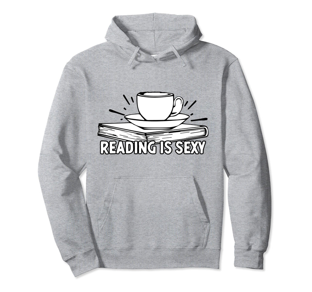 Reading Is Sexy Book Lover Introvert Hoodie - Unique Graphic Unisex - T-Shirt, Sweatshirt, Hoodie