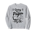 Authors Aspiring Writers Sweatshirt - Minimalist Print for Adults - T-Shirt, Sweatshirt, Hoodie