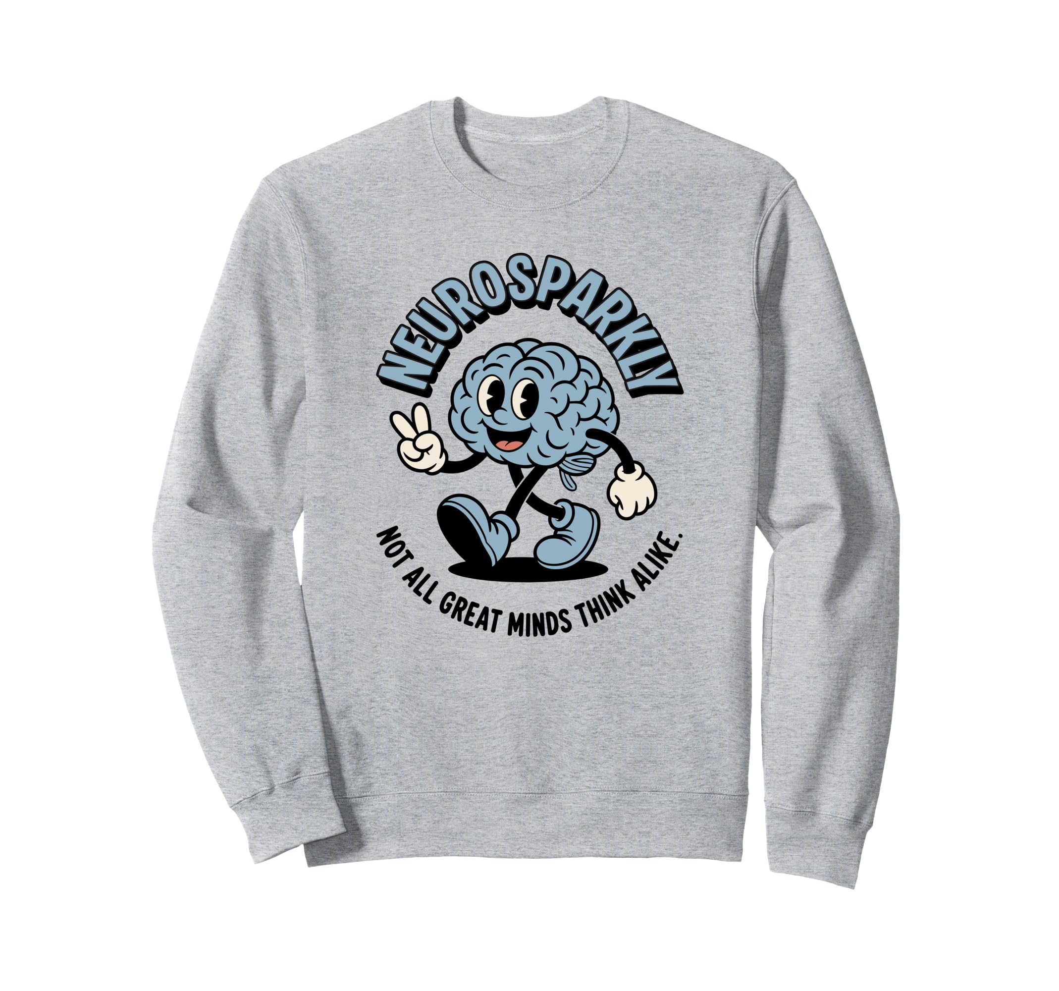 Neurosparkly Brain Autism Spectrum Sweatshirt - Trendy Graphic Men Women - T-Shirt, Sweatshirt, Hoodie
