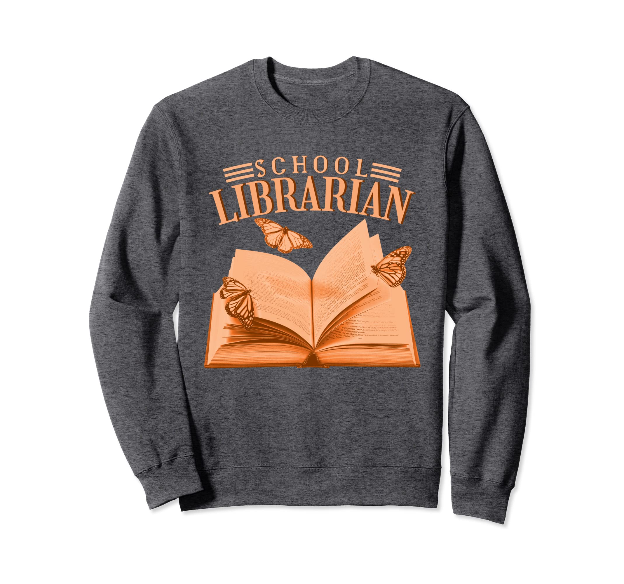 School Librarian Book Lover Sweatshirt - Custom Art Print for Adults - T-Shirt, Sweatshirt, Hoodie