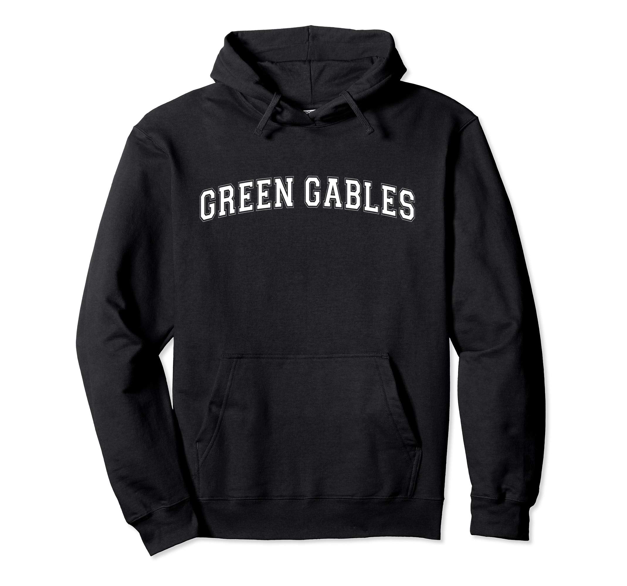 Green Gables Hoodie - Custom Art Print for Adults - T-Shirt, Sweatshirt, Hoodie